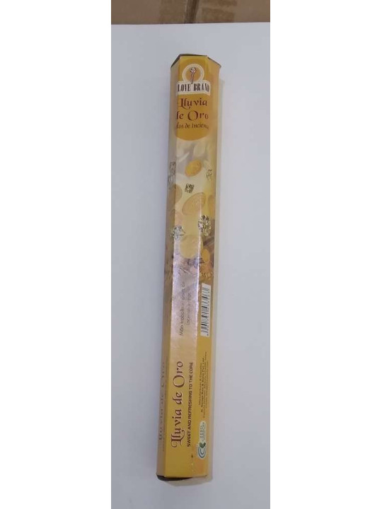 Goldener Regen. Indischer Weihrauch der Marke Genuine Clove