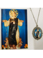 St. Cone Emaillierte Medaille 14 mm mit Stempel