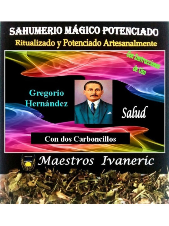 Magischer Zweck Holzkohle duftendes Weihrauch Jose Gregorio Hernandez