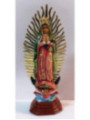 Jungfrau Guadalupe mexikanisches Kunstharz Bild 28cm (ohne Krone)
