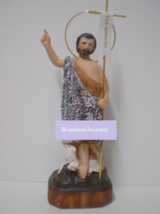Bild des Heiligen Baptisten. 20cm