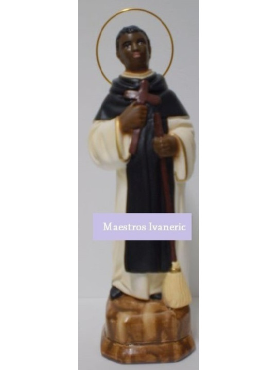 Bild Heiligekt Martin de Porres. 25cm