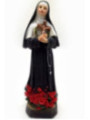 Bild der Heiligen Rita aus Kunstharz 20cm