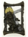 Bild von Christus in Resin 12x19cm