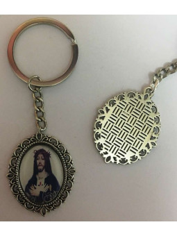 Jesus von Medinaceli Emaillierter Schlüsselanhänger 45 x 30mm