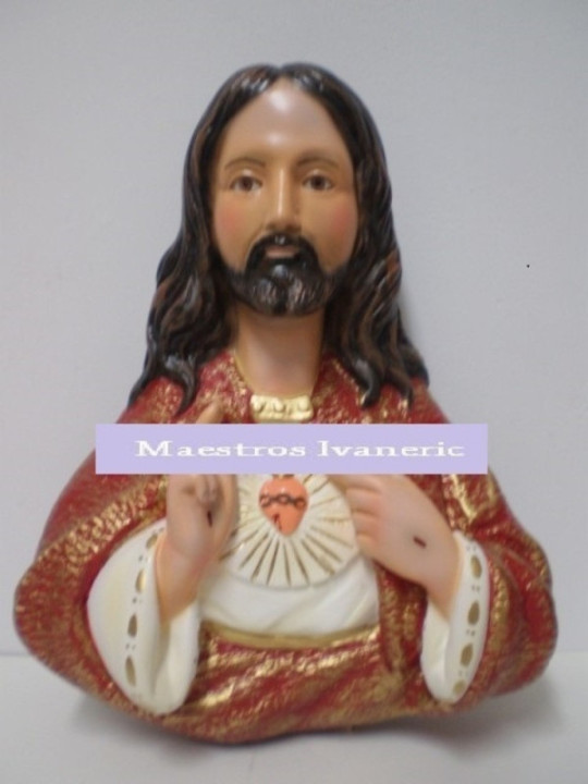 Reliefbild Heiliges Herz Jesu 25cm
