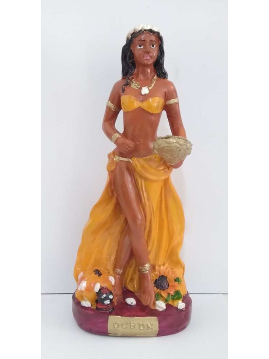 20 Zentimeter Oshun Harz Handmade Bild