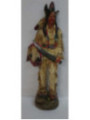Indisches Kunsthandwerkerbild aus Harz, Schwert und Schild. 18,5cm