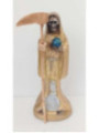 Kunstharzbild Heiliger Tod Golden 15x7