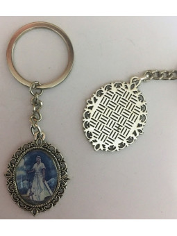 Obatala emaillierter Schlüsselanhänger 45 x 30mm