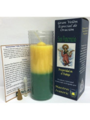 Kerze. Spezielles-Kraft mit Gebet Heiliger Pancrazio, Arbeit