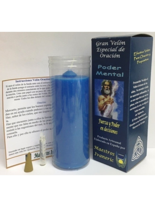 Kerze. Spezielle Ermächtigte Prayer Power  mit Mind Power