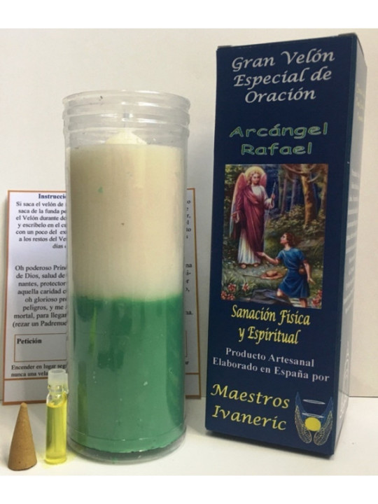 Kerze. Spezielle Ermächtigte  mit Raphael Gebet. Heilung