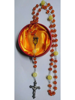 Rosenkranz Our Lady of the Rocio, natürliches Baumharz