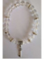Mineral-Quarz-Kristall-Armband mit Straßenöffner-Schlüssel