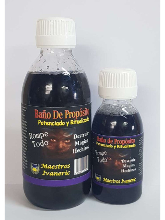 Angebot Kauf von 3 Stücke. Bad of Purpose Breaks All, Destroy Spells and Spells 250ml.