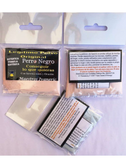 Schwarzer Hund, Wünsche anziehen, mit Anleitung und Gebet