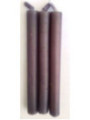 Kerze. Spezielles Esoterisch  11 Cm Grau, 12 Stück.