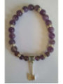 Amethyst-Mineral-Armband mit Axt lockt Kunden an