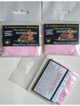 Liebes-Anziehungspulver mit Anleitung und Gebet