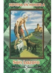 Papiernovene zu Ehren des Heiligen Lazarus