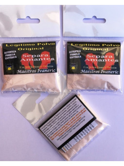 Getrennte Liebende. Trennung, mit Anleitung und Gebet