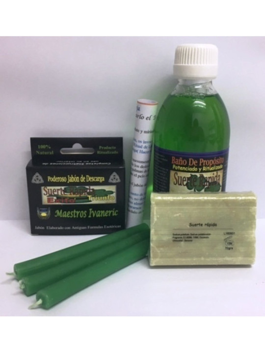 Komplettes Ritual Bad Ritual Pack für schnelles Glück Zweck.
