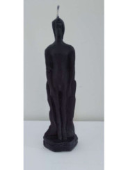 Große Schwarzer Mann Kerze 20cm