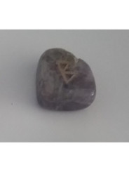 Amethyst Berkana Amethyst Runen Amulette. Fruchtbarkeit und Heilung.