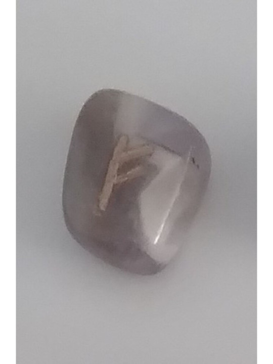 Amulette der Runen Amethyst Fehu. Das Vieh.