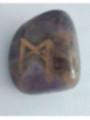Amulett der Amethyst-Runen Mannaz. Die Menschheit.