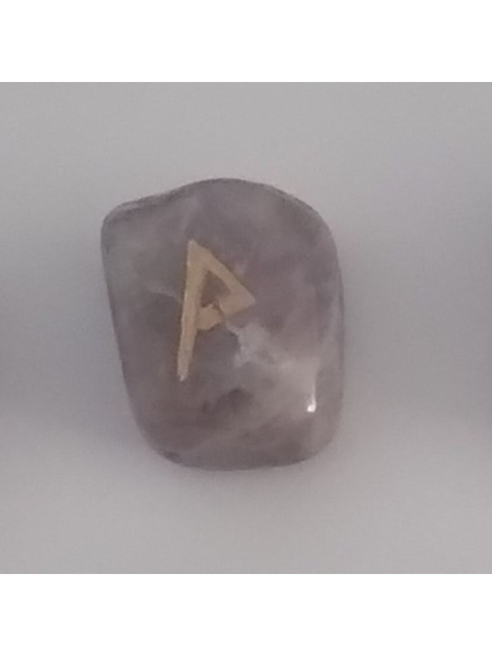 Amulett der Amethyst-Wunjo-Runen. Erfolg.