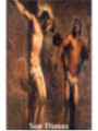 San Dimas Plastifizierter Abdruck. 5x7,5cm