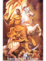 St. Jakobus der Größere Plastifizierter Abdruck. 5x7,5cm