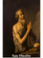San Onofre Plastifizierter Abdruck. 5x7,5cm