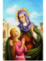 St. Anne Plastifizierter Abdruck. 5x7,5cm