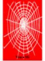 Plastifizierter Abdruck Komm zu mir, 5x7,5cm.