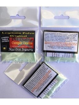 Teufelspulver, Wunscherfüllung mit Anleitung und Gebet