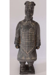 22 cm Terrakotta-Offizier der Armee von Xian.
