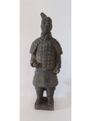 Terrakotta-Infanteriesoldat 22 cm aus der Xian-Armee.