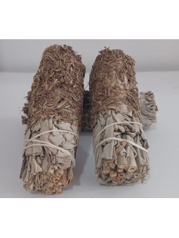 Bündel weißer Salbei mit Rosmarin von 11 cm. ca.