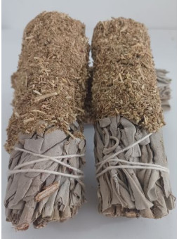 Bündel Weißer Salbei mit Raute von 11 cm. ca.