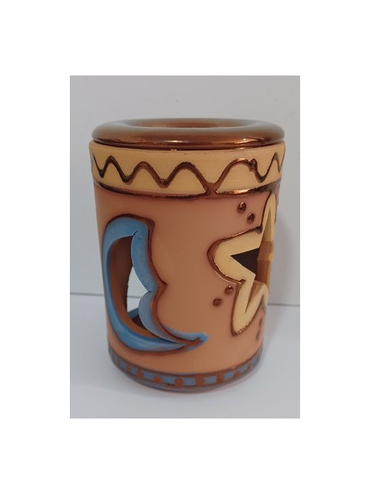 Blas Handgefertigtes Räuchergefäß Glas, 11 cm