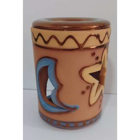 Blas Handgefertigtes Räuchergefäß Glas, 11 cm