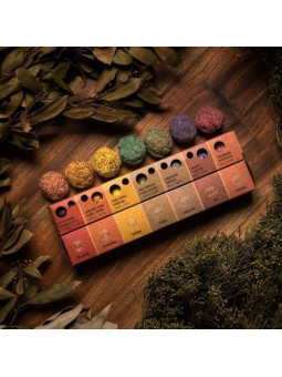 7 Chakra-Kräuterbomben. Sagrada Mandre