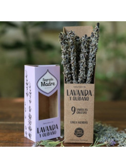 Weihrauch aus Lavendel und Olibanum. Sagrada Madre