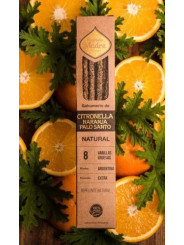Citronella, Orange und Palo Santo Weihrauch. Sagrada Madre