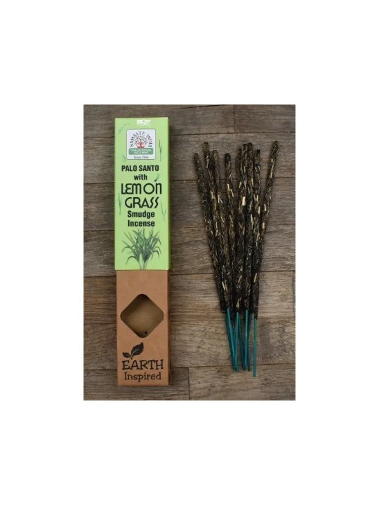 Earth Palo Santo Weihrauch mit Zitrone.