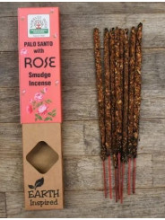 Earth Palo Santo Weihrauch mit Rose.