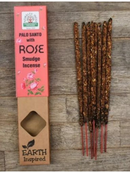 Earth Palo Santo Weihrauch mit Rose.
